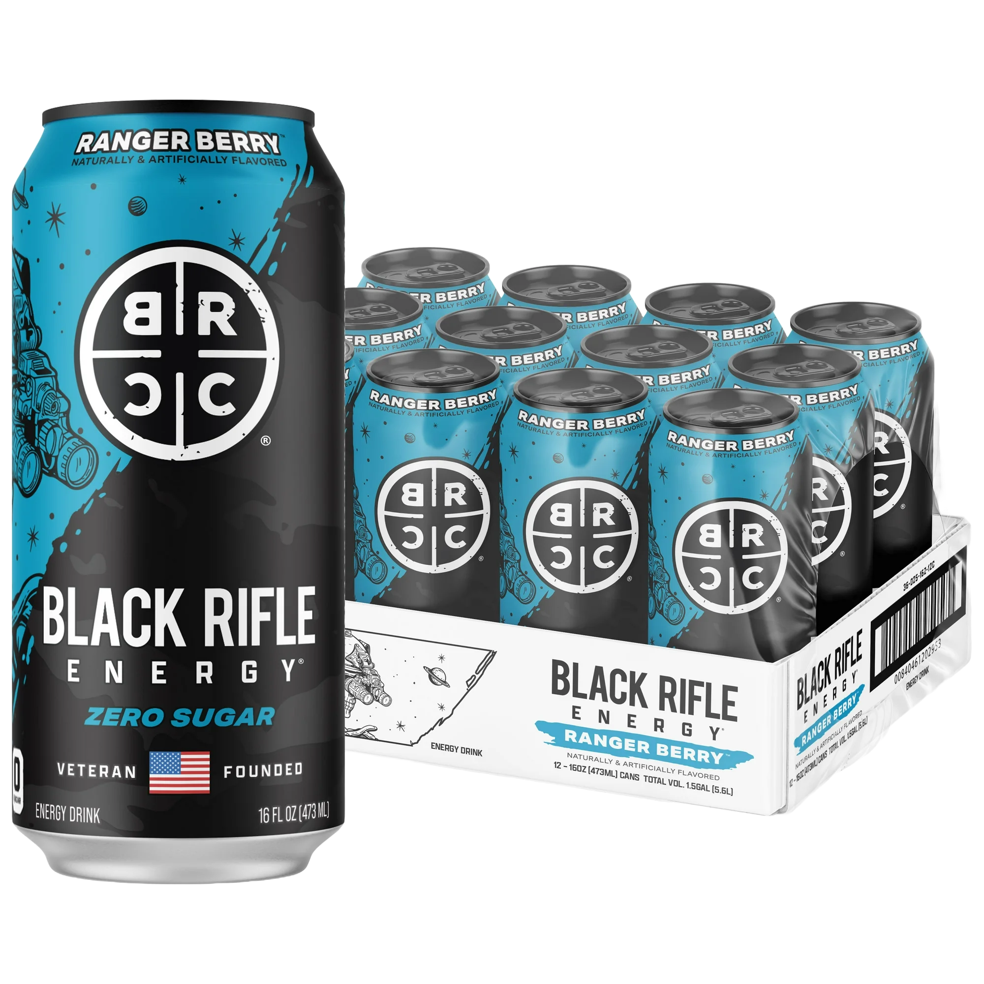 BARRETT'S空瓶シリーズ Black Rifle Energy - Ranger Berry