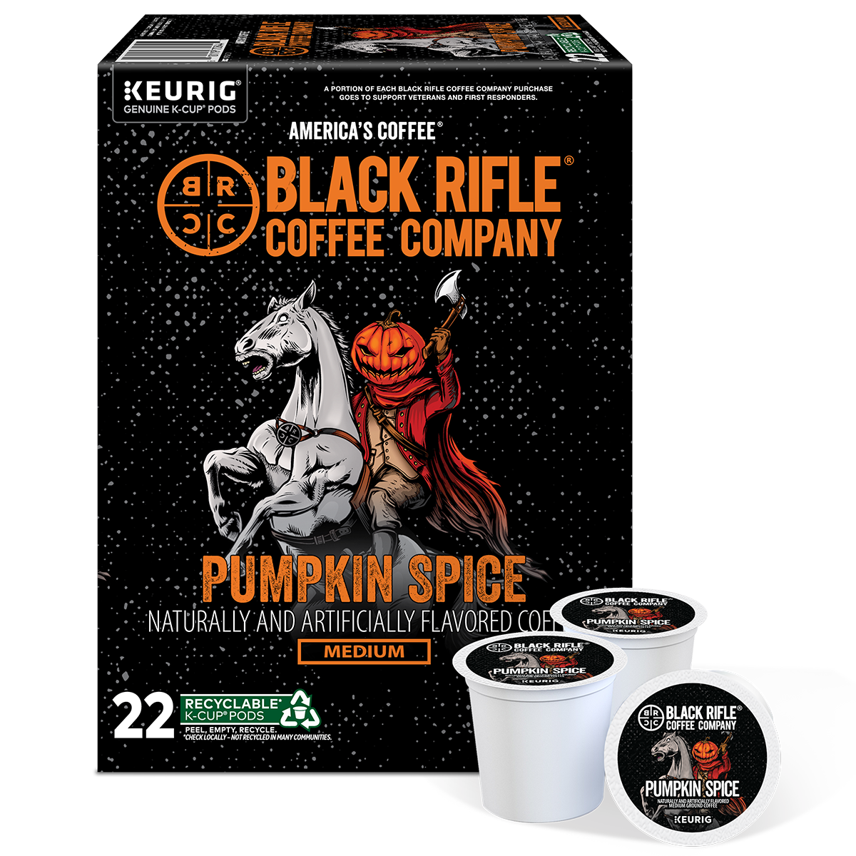 健chris 　BLACK COMPANY リンカート　お香立て　ハーレー Pumpkin Spice K-Cups