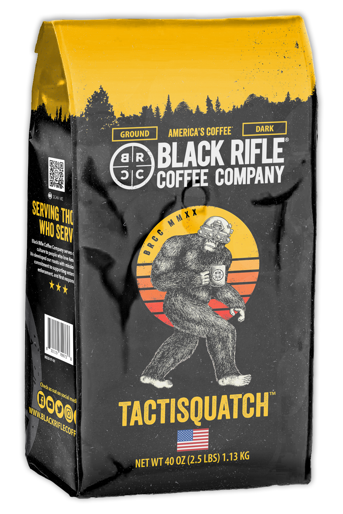 th × Grounds / black Tactisquatch Roast, 40oz