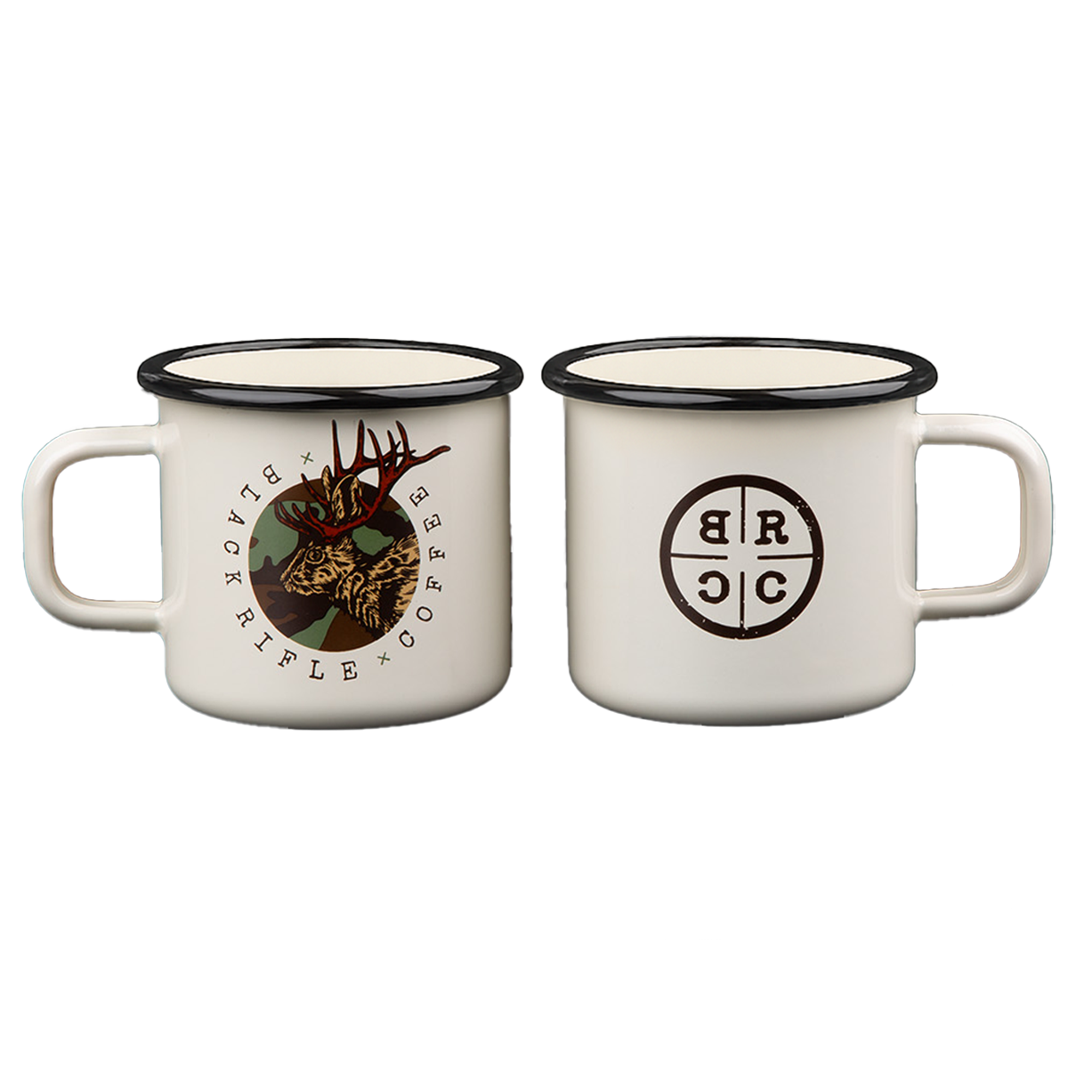 Jackalope Enamel Mug